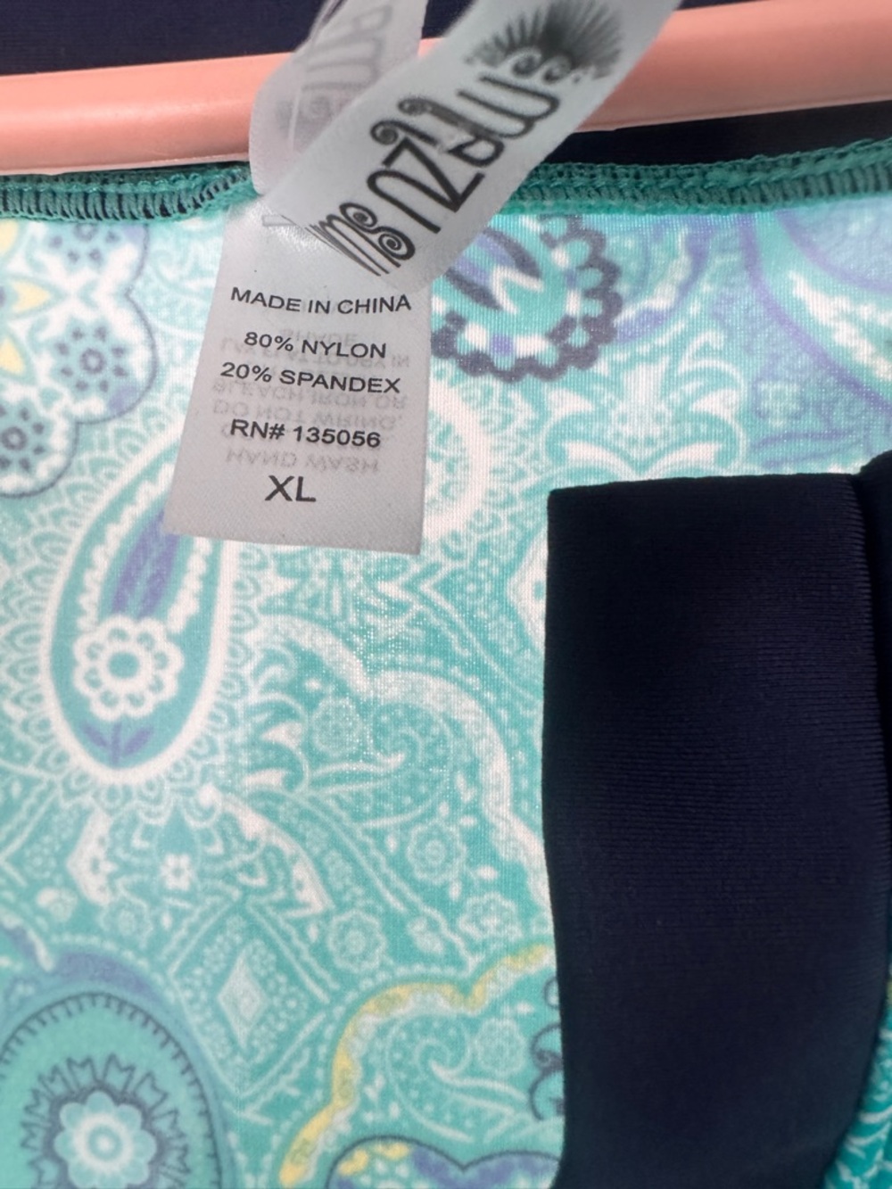 NWT Mazu Swim Paisley Mini Dress - 60s Mod Style with Pockets! - Picture 6 of 10